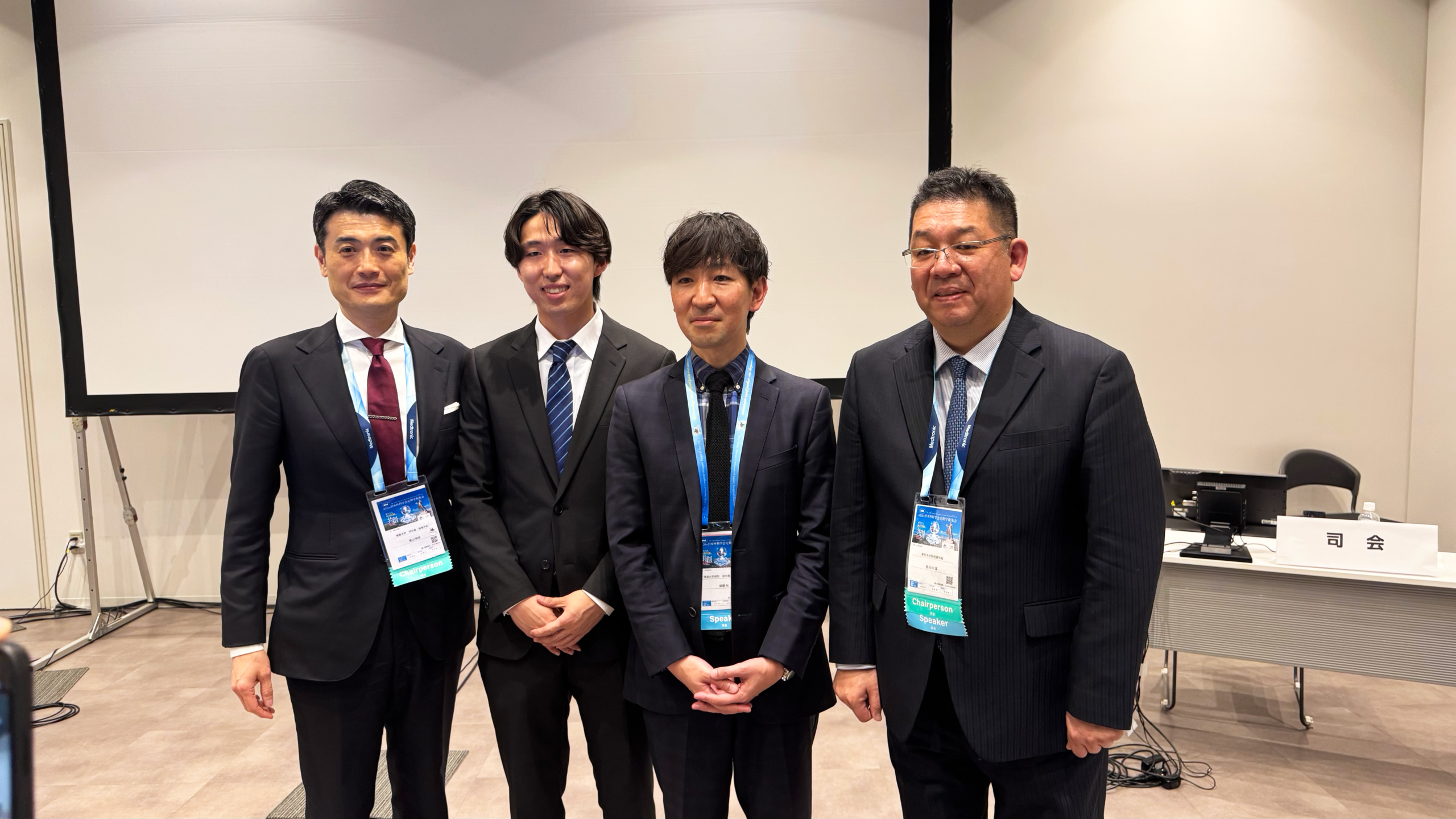 第126回日本外科学会 イブニングセミナー11 登壇者の様子